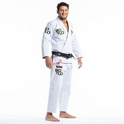 Storm Stealth BOLO BJJ Kimono Weiß