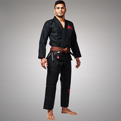 Storm Stealth Matrix BJJ Kimono Nero