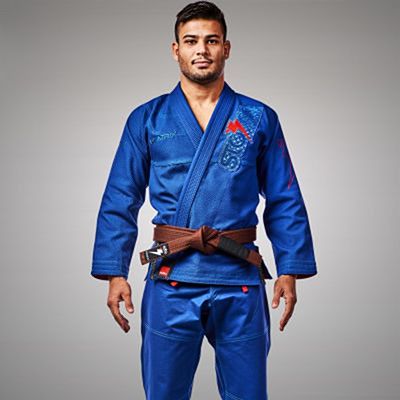 Storm Stealth Matrix BJJ Kimono Blau