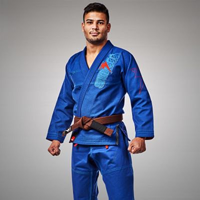 Storm Stealth Matrix BJJ Kimono Blau