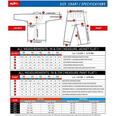 Storm Stealth Matrix II BJJ Kimono Vit