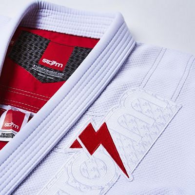 Storm Stealth Typhoon Featherlight BJJ Gi Fehèr