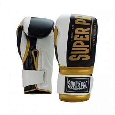 Super Pro Combat Gear Thai-Pro Leather Fekete-Arany