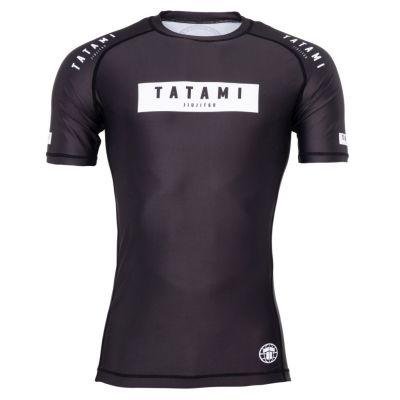 Tatami Athlet Short Sleeve Rash Guard Schwarz