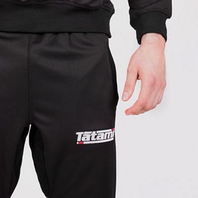 Tatami Athletic Pearl Weave Tracksuit Nero