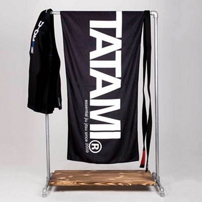 Tatami Beach Towel Schwarz-weiß