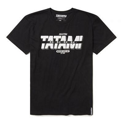 Tatami Burnout T-Shirt Nero