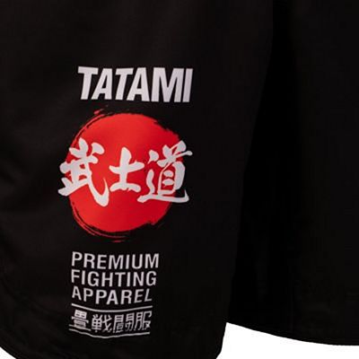 Tatami Bushido Black Grappling Shorts Negro