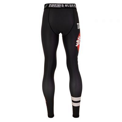 Tatami Bushido Black Grappling Spats Negro