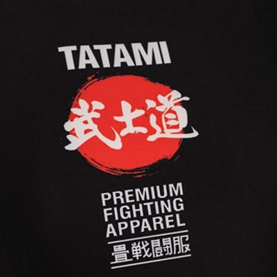 Tatami Bushido Black LS Rash Guard Negro