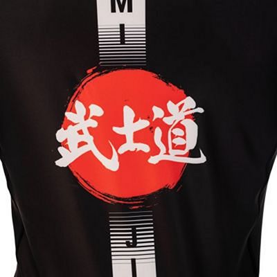 Tatami Bushido Black LS Rash Guard Fekete