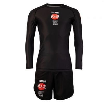 Tatami Bushido Black LS Rash Guard Noir