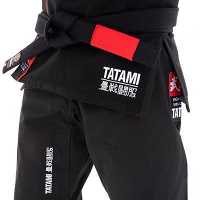 Tatami Bushido Jiu Jitsu Gi Schwarz