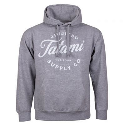 Tatami Classic Hoodie Grau-weiß