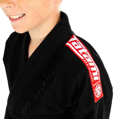 Tatami Complite Junior White Jiu Jitsu Gi Fekete