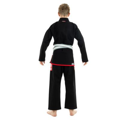 Tatami Complite Junior White Jiu Jitsu Gi Fekete