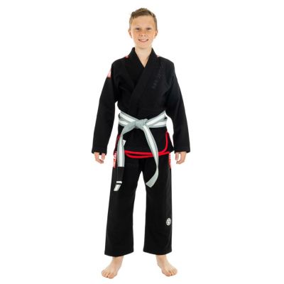 Tatami Complite Junior White Jiu Jitsu Gi Preto