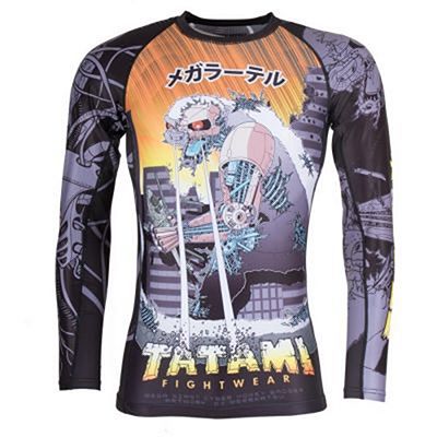 Tatami Cyber Honey Badger Rashguard Schwarz