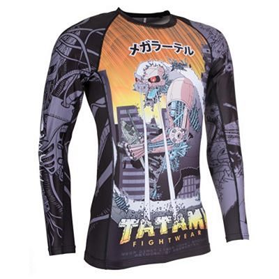 Tatami Cyber Honey Badger Rashguard Schwarz