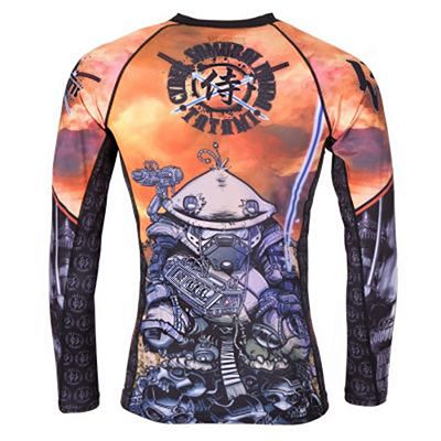 Tatami Cyber Samurai Panda Rash Guard Narancssàrga