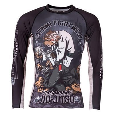 Tatami Cyber Thinker Monkey Rashguard Nero