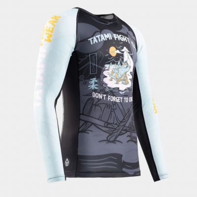 Tatami Dont Forget To Chill Eco Tech Recycled Rash Guard Svart