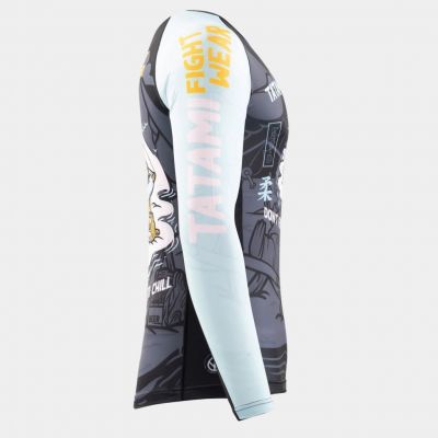 Tatami Dont Forget To Chill Eco Tech Recycled Rash Guard Negro