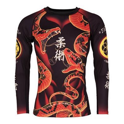 Tatami Duelling Snakes Rash Guard Schwarz