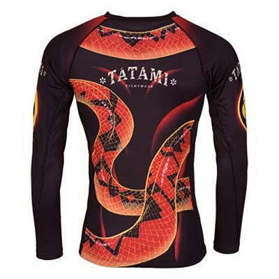 Tatami Duelling Snakes Rash Guard Preto