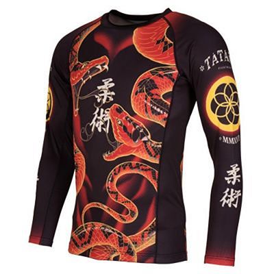 Tatami Duelling Snakes Rash Guard Svart