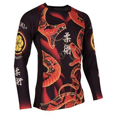 Tatami Duelling Snakes Rash Guard Preto