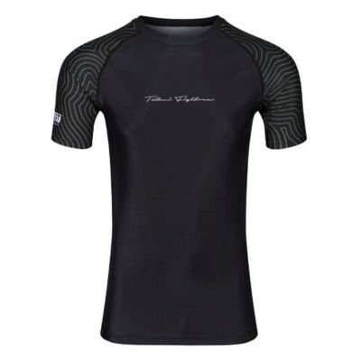 Tatami Elite Grappling Rash Guard Preto-Verde