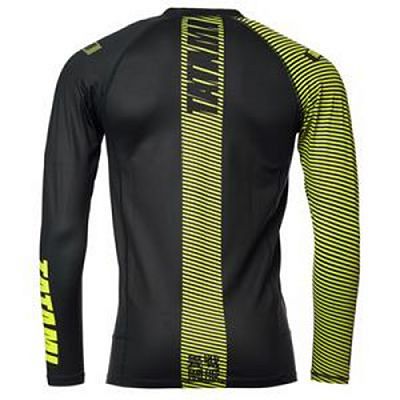 Tatami Essential 3.0 Long Sleeve Rash Guard Preto-Amarelo