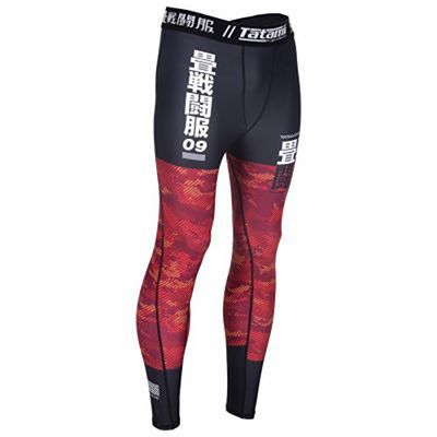 Tatami Essential Camo Spats Rojo