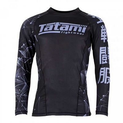 Tatami Essentials Fractal Rash Guard Fekete