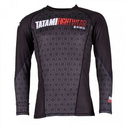 Tatami Essentials Hexagon Rash Guard Preto