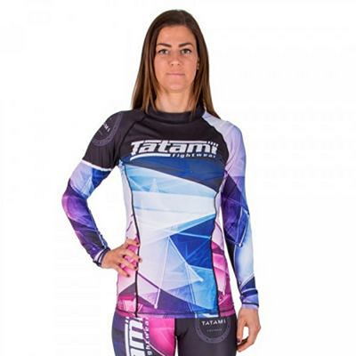 Tatami Essentials Ladies Prism Rash Guard Fekete