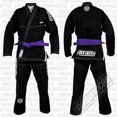 Tatami Estilo 5.0 Premier BJJ Gi Fekete - Ezüst