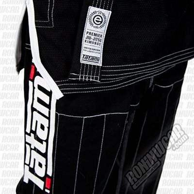 Tatami Estilo 5.0 Premier BJJ Gi Fekete - Ezüst