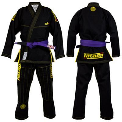 Tatami Estilo 5.0 Premier BJJ Gi Black-Yellow