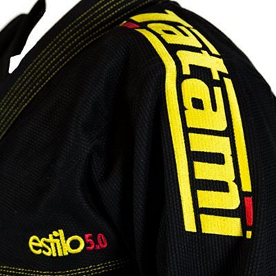 Tatami Estilo 5.0 Premier BJJ Gi Fekete - Sárga