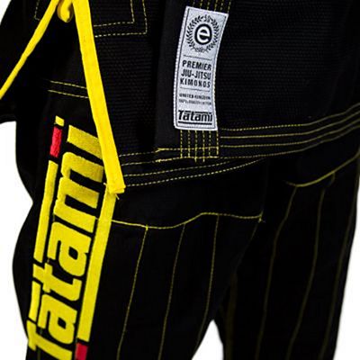 Tatami Estilo 5.0 Premier BJJ Gi Black-Yellow