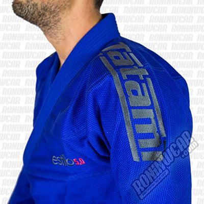 Tatami Estilo 5.0 Premier BJJ Gi Azul-Gris