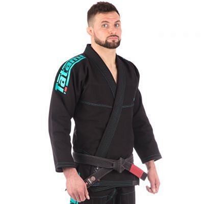 Tatami Estilo 6.0 BJJ Kimono Schwarz-Grün