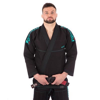 Tatami Estilo 6.0 BJJ Kimono Nero-Verde