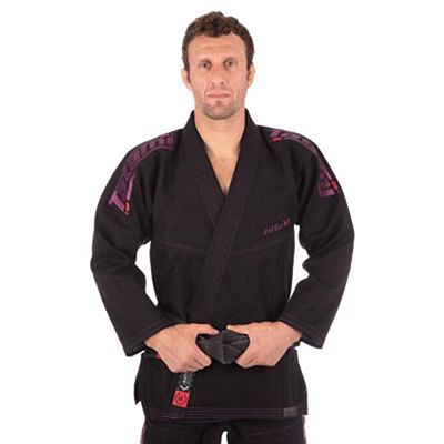 Tatami Estilo 6.0 BJJ Kimono Fekete-Lila