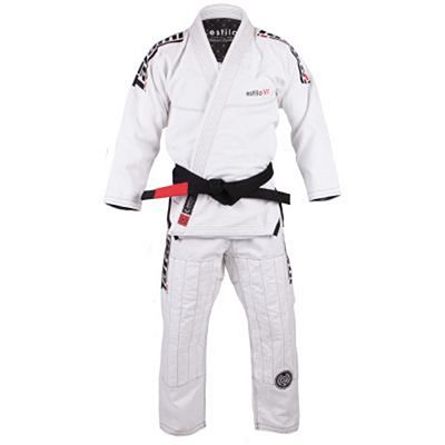 Tatami Estilo 6.0 Premier BJJ Branco-Preto