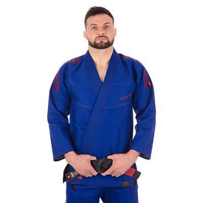 Tatami Estilo 6.0 BJJ Kimono Azul-Rojo