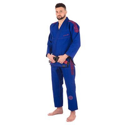 Tatami Estilo 6.0 BJJ Kimono Azul-Rojo