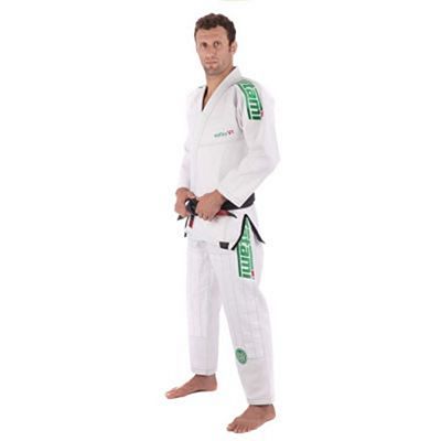 Tatami Estilo 6.0 Premier BJJ Fehèr-Zöld